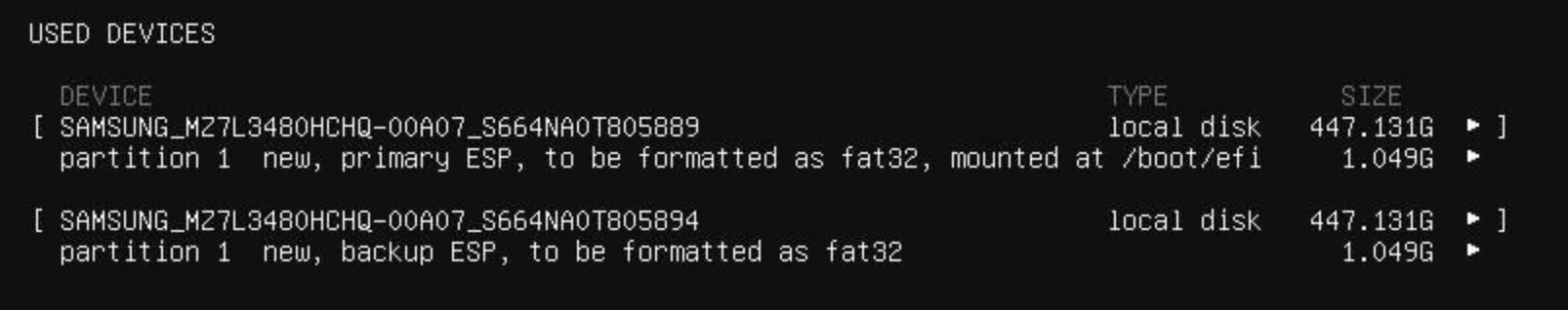 Boot devices