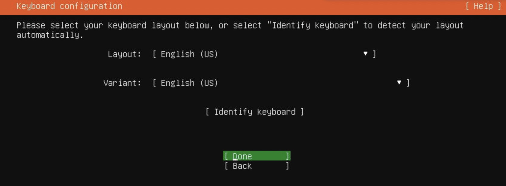 Select the keyboard